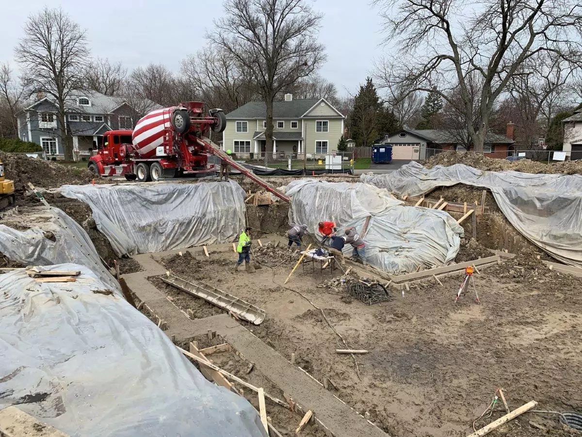 concrete work glenview