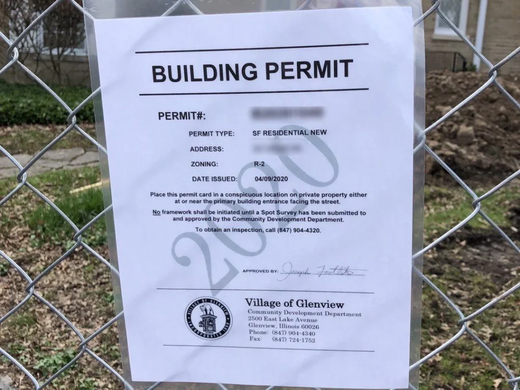 new construction building permit