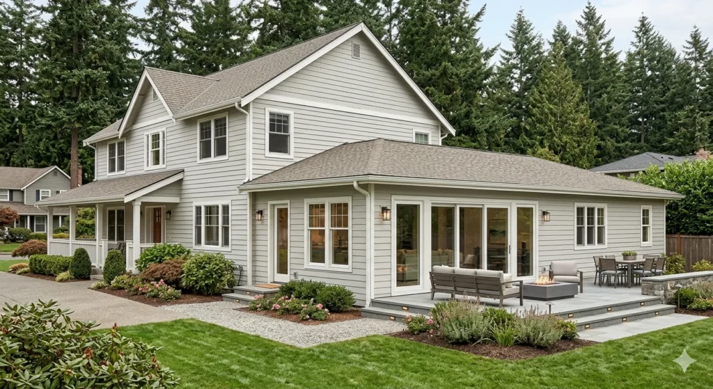ground-level home addition