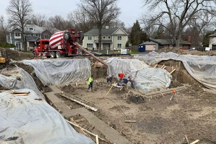 concrete work glenview