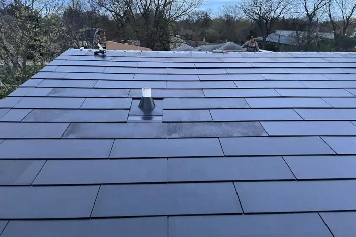 Tesla solar roof installer