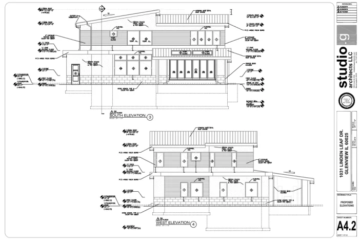 new construction home project Glenview