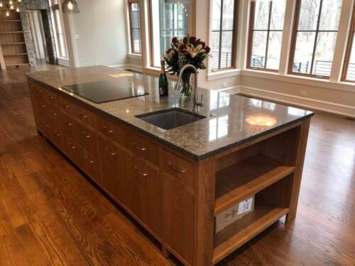 New Single Family Construction - Integrity Construction Consulting, Inc. - Kitchen Island
